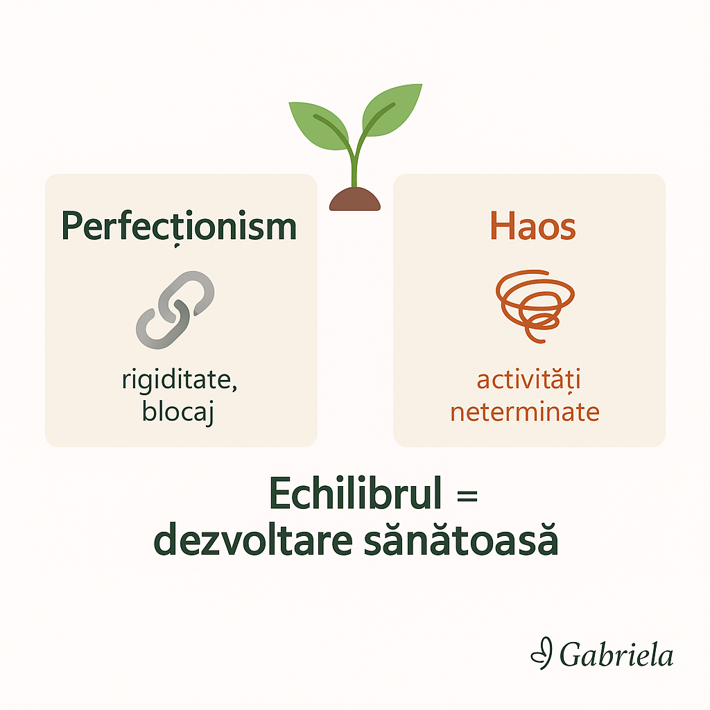 Perfecționism sau haos?